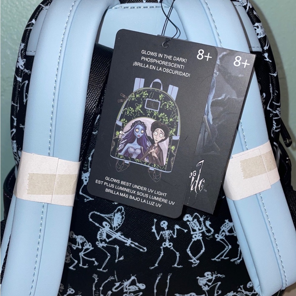 Loungefly Sdcc Exclusive Corpse Bride Gitd Backpa… - image 4
